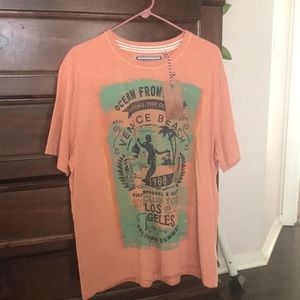 NWT St.George by Duffer Orange Tee Shirt